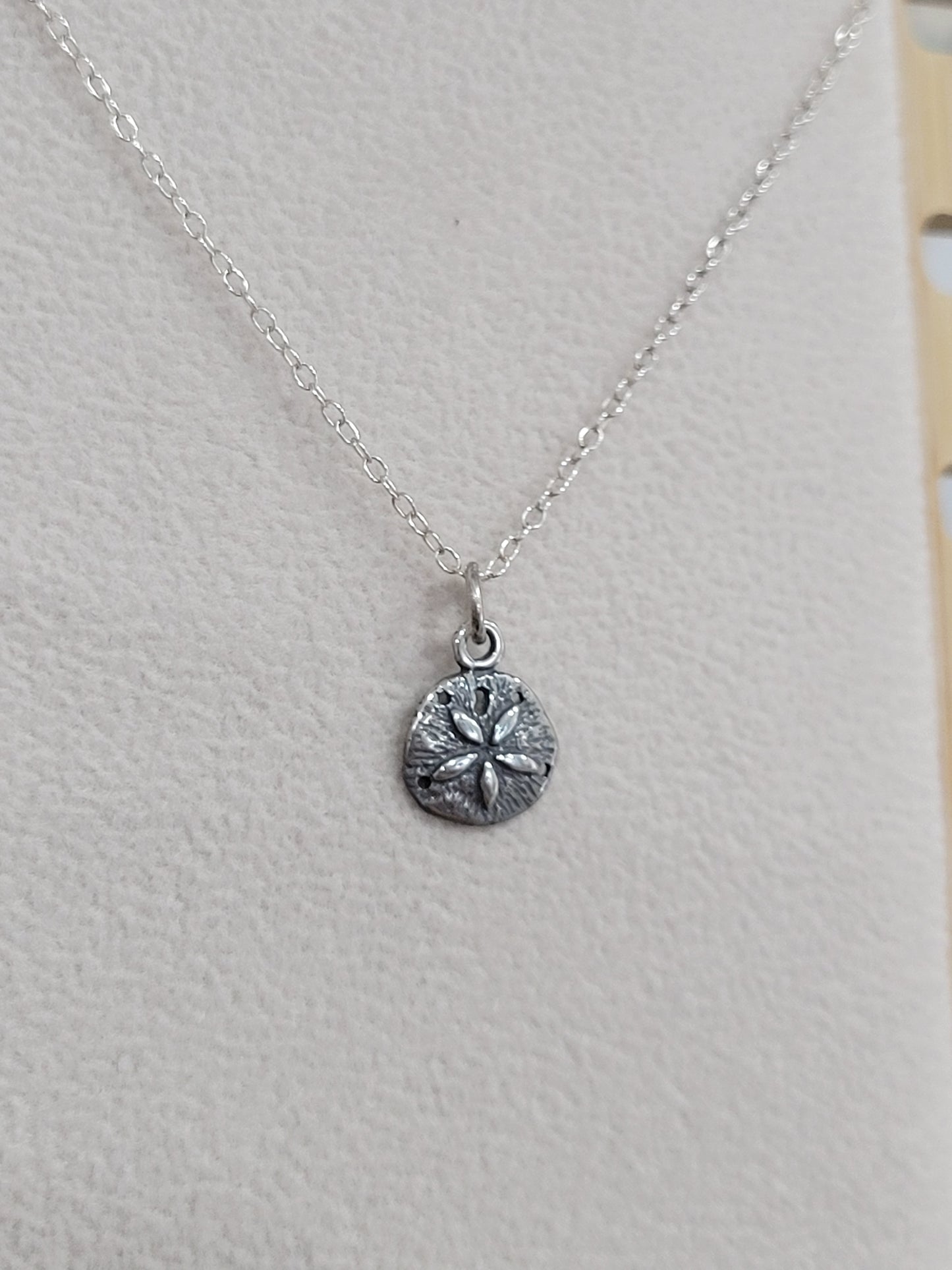 Sterling Silver Sand Dollar Necklace