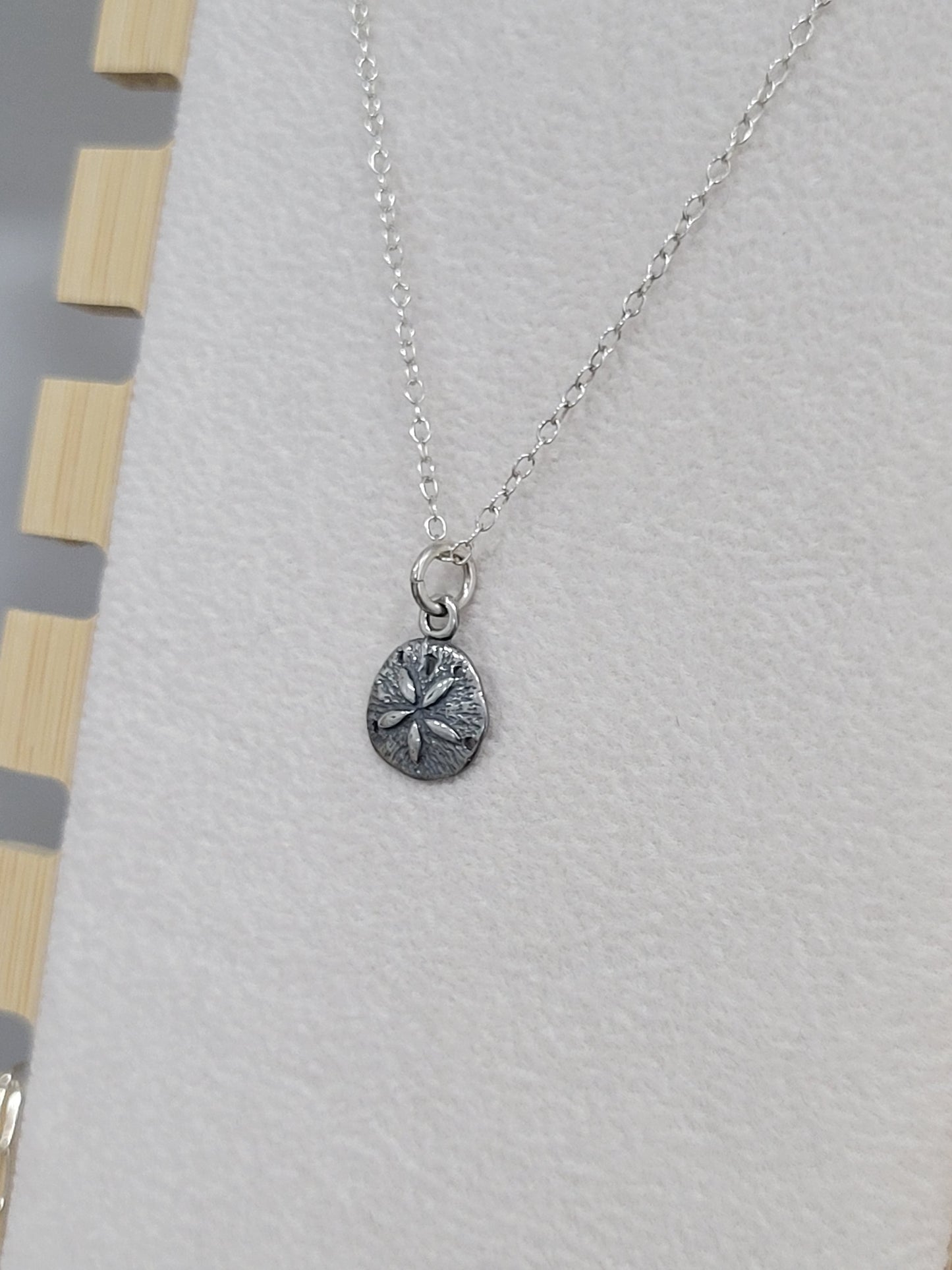 Sterling Silver Sand Dollar Necklace