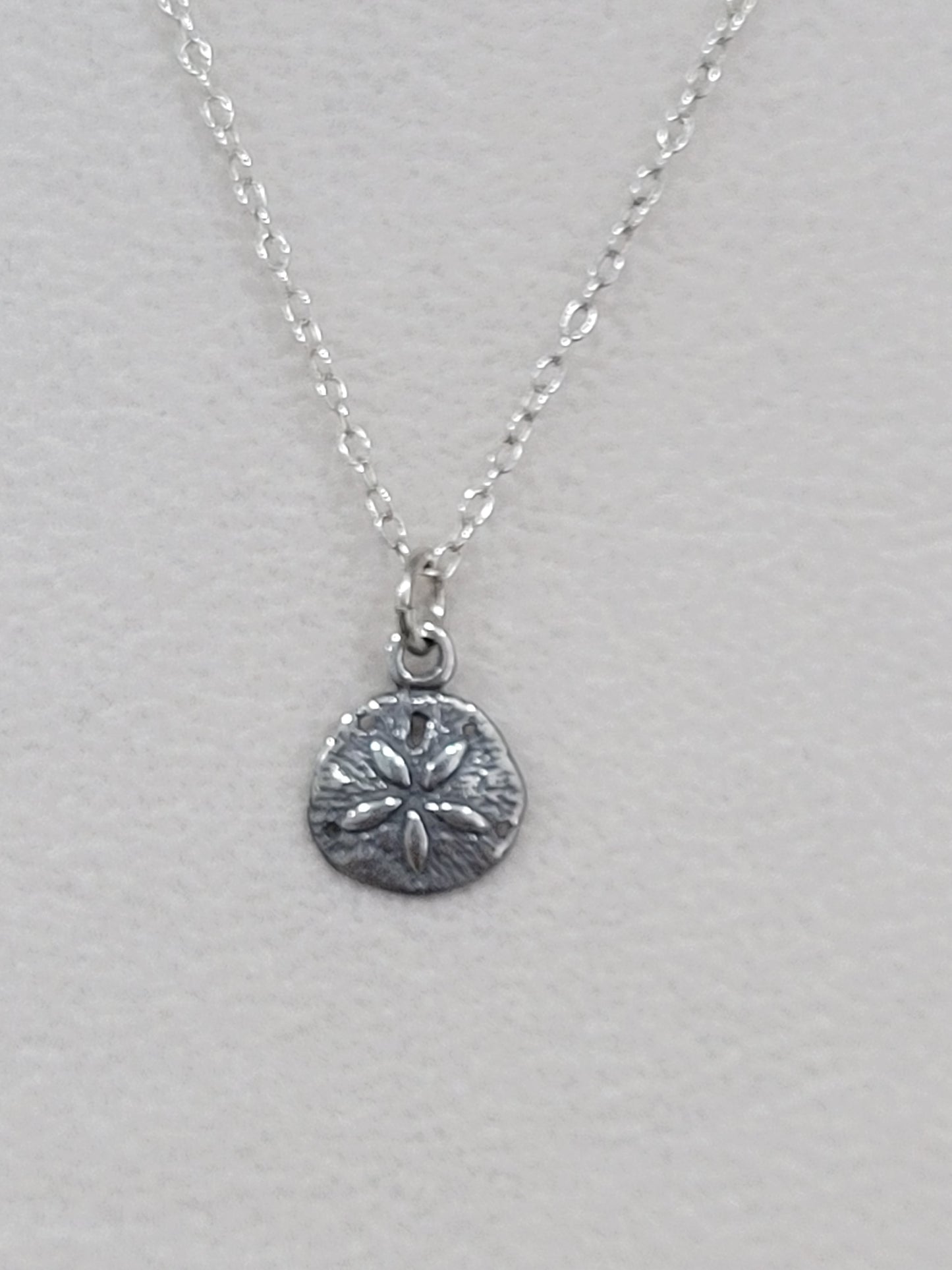 Sterling Silver Sand Dollar Necklace