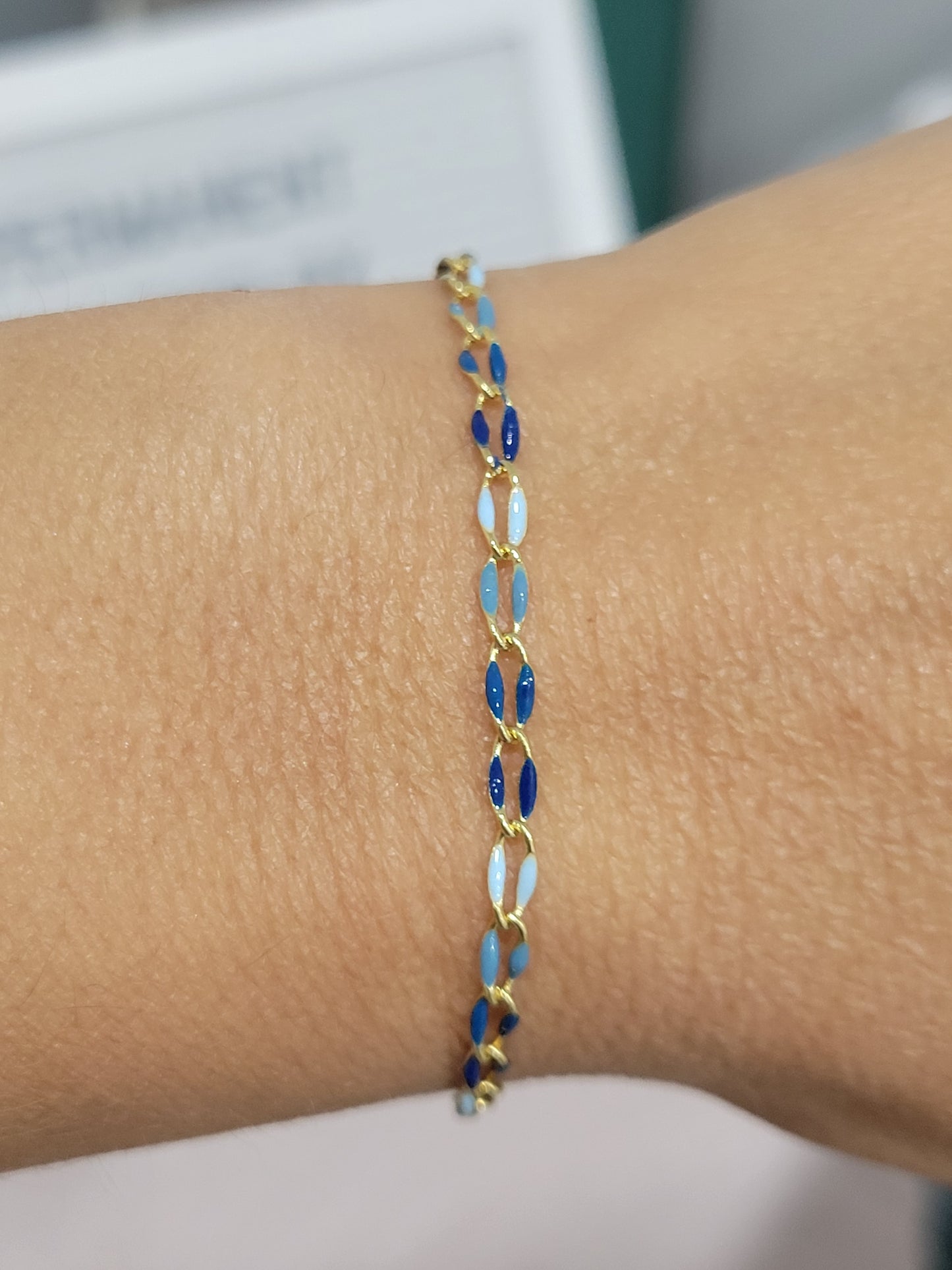 Blue Waves Bracelet